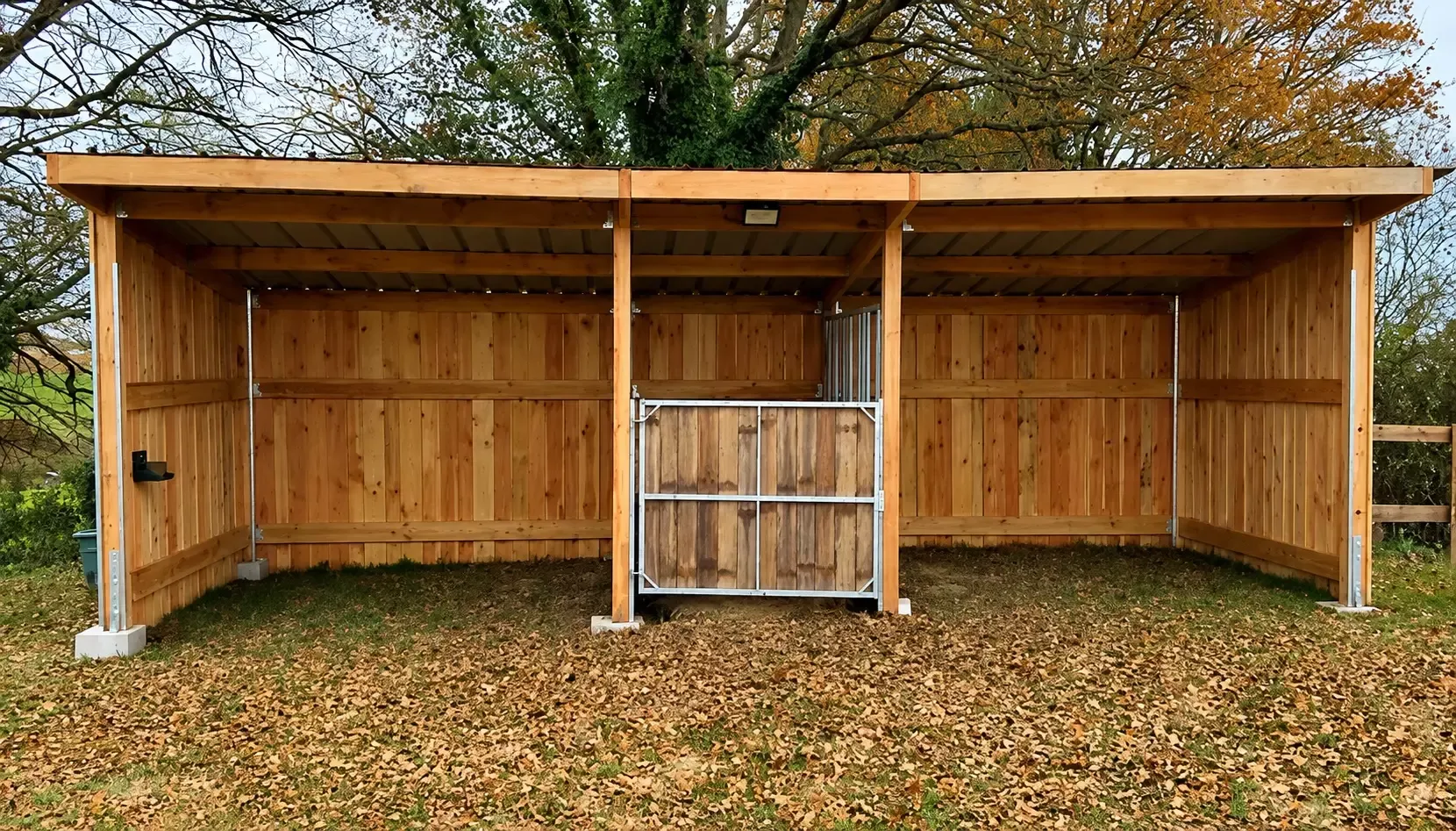 Abris pour chevaux