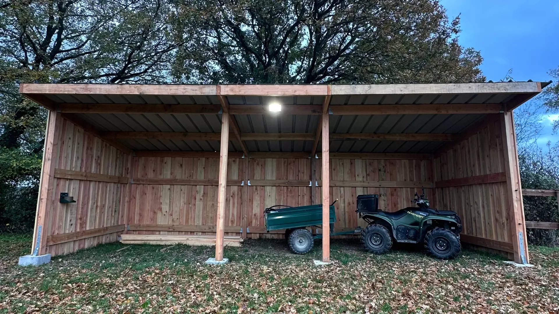 Abris pour chevaux sur mesure réalisé par Kallithéa, photo 4
